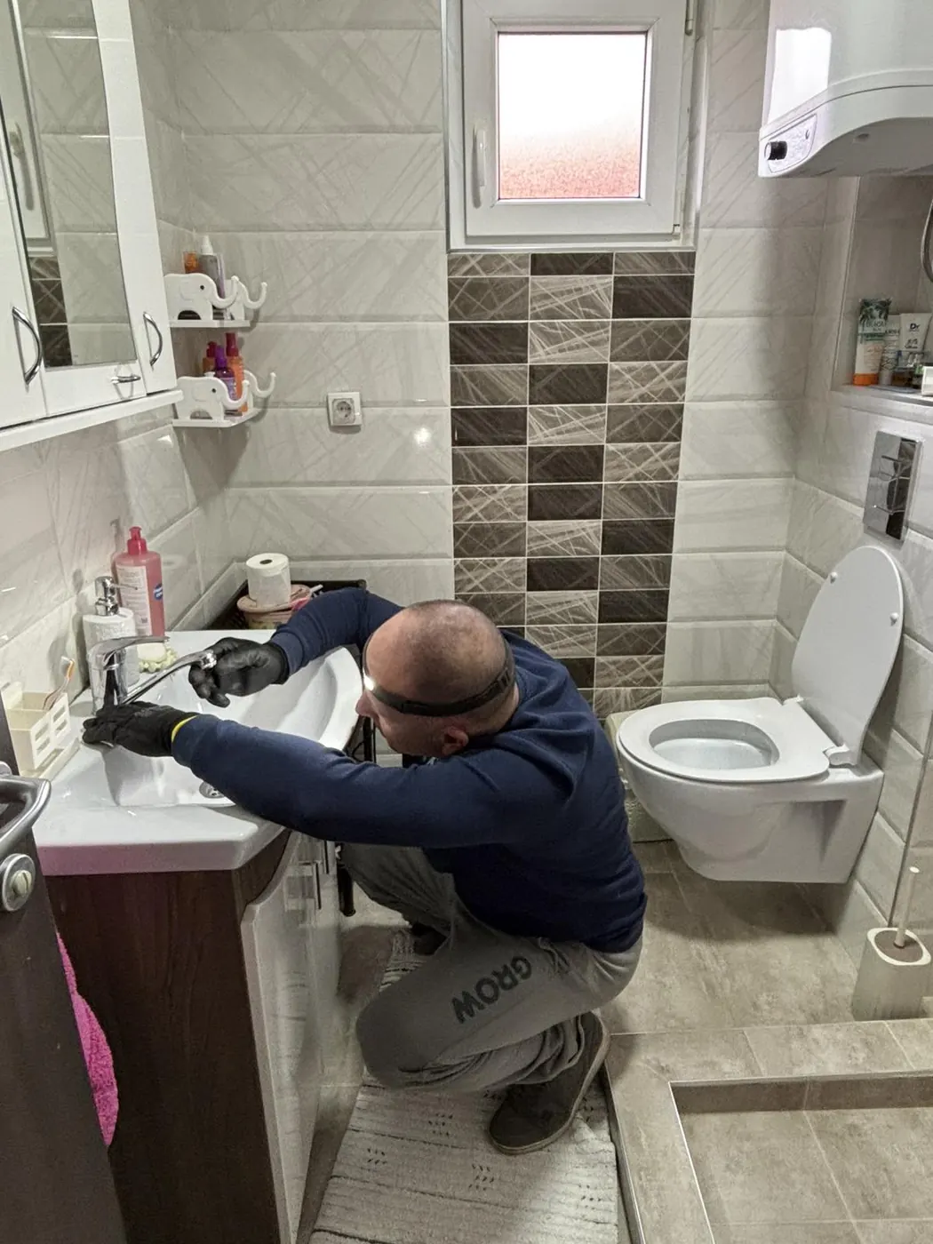 Završni vodoinstalaterski radovi u kupatilu